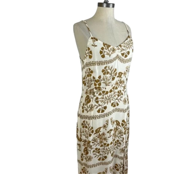 Jen’s Pirate Booty x Free People Flower Court Beige/Brown Maxi Dress siz… - Picture 3 of 5